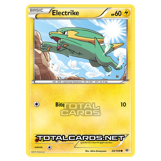 Pokemon - XY - Roaring Skies - Electrike - 24/108