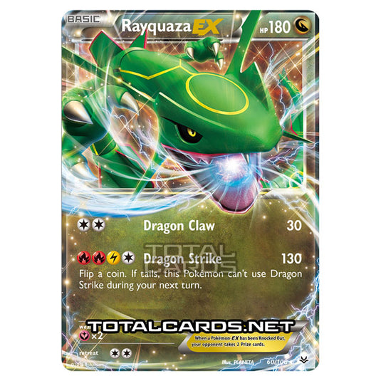 Pokemon - XY - Roaring Skies - Rayquaza-EX - 60/108