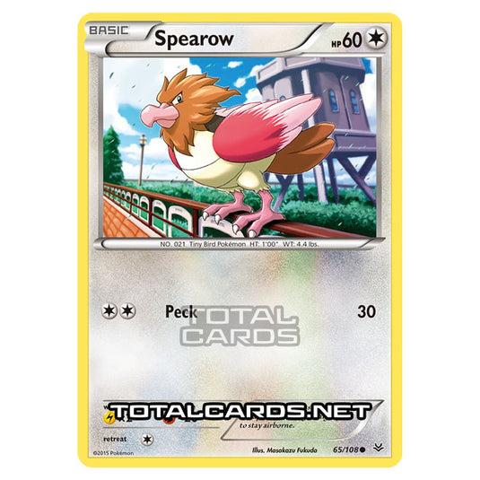 Pokemon - XY - Roaring Skies - Spearow - 65/108