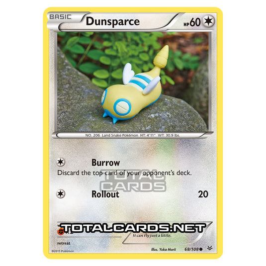 Pokemon - XY - Roaring Skies - Dunsparce - 68/108