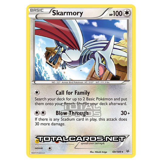 Pokemon - XY - Roaring Skies - Skarmory - 69/108