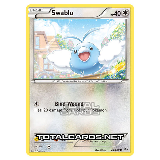 Pokemon - XY - Roaring Skies - Swablu - 73/108