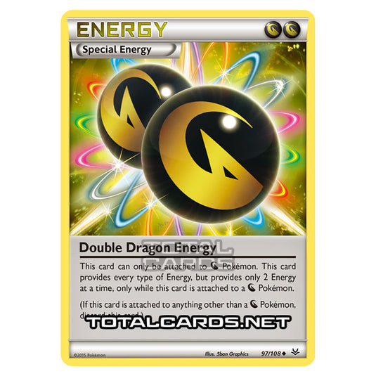 Pokemon - XY - Roaring Skies - Double Dragon Energy - 97/108