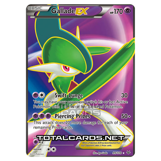 Pokemon - XY - Roaring Skies - Gallade-EX - 99/108