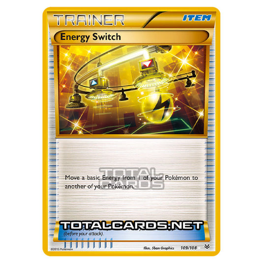 Pokemon - XY - Roaring Skies - Energy Switch - 109/108