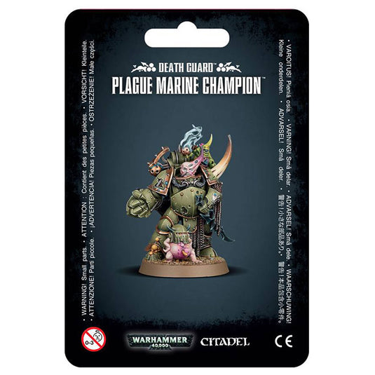 Warhammer 40,000 - Death Guard - Plague Marine Champion
