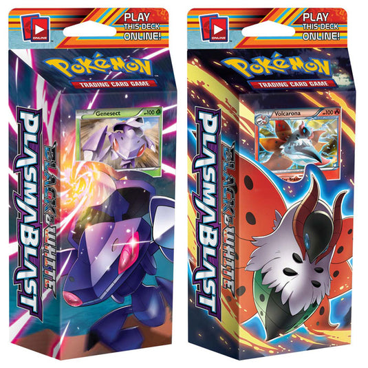 Pokemon - Black & White - Plasma Blast - Theme Decks - Solar Strike & Mind Wipe