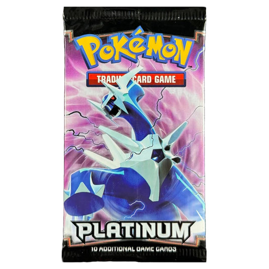 Pokemon Platinum Base Set Booster Pack Dialga Artwork