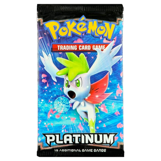 Pokemon Platinum Base Set Booster Pack Shaymin Artwork