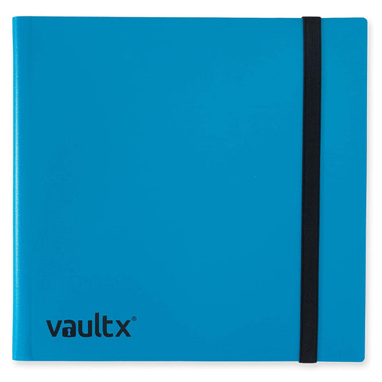 Vault X - 12-Pocket - Strap Binder - Blue