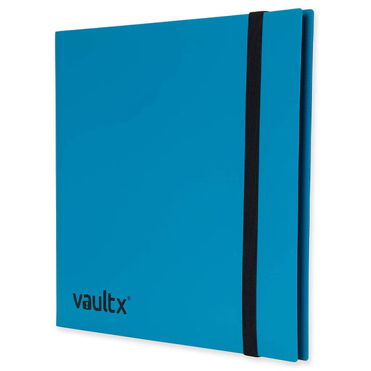 Vault X - 12-Pocket - Strap Binder - Blue