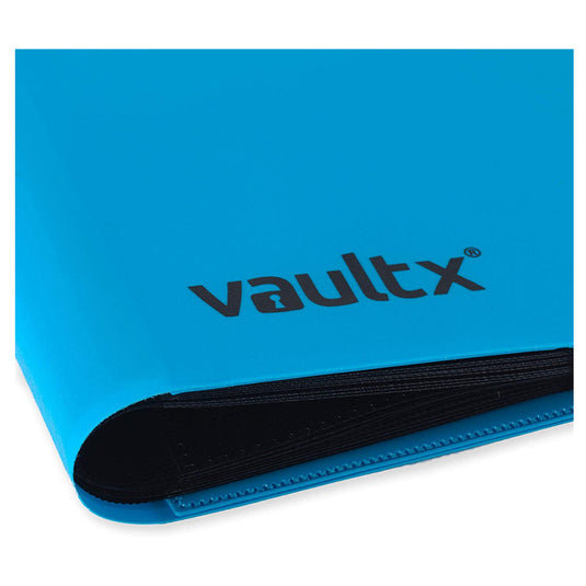 Vault X - 12-Pocket - Strap Binder - Blue