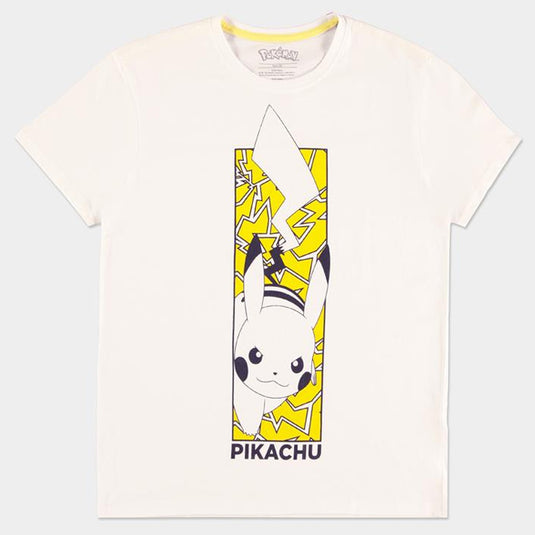 Pokemon - Attacking Pikachu! - Men's Short Sleeved T-shirt - Medium