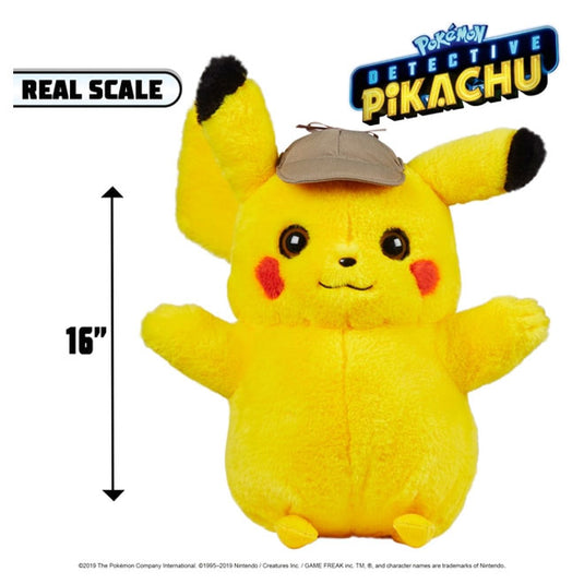 Pokemon - Master Detective Pikachu - 40cm Plush
