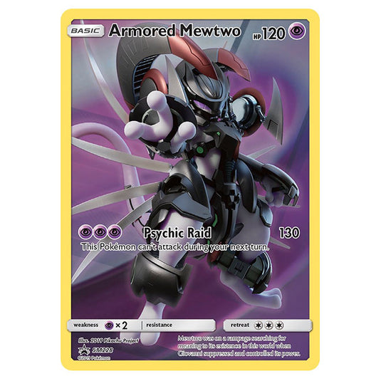 Pokemon - Sun & Moon - SM Black Star Promos - Armored Mewtwo - SM228