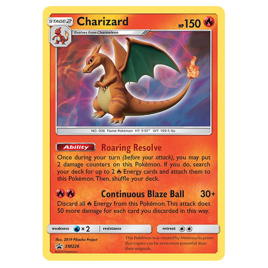 Pokemon - Sun & Moon - SM Black Star Promos - Charizard - SM226