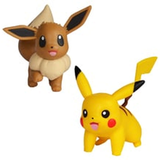 Pokemon - Battle Mini Figures - Pikachu & Eevee 5cm