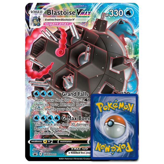 Pokemon - Blastoise VMAX - Oversized Promo Card (SWSH103)
