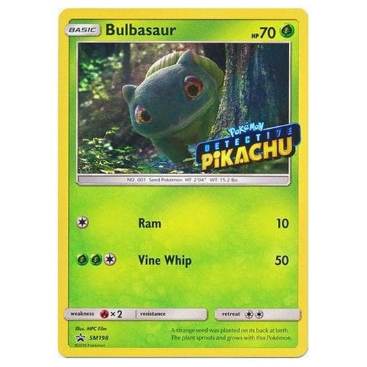 Pokemon - Sun & Moon - SM Black Star Promos - Bulbasaur - SM198