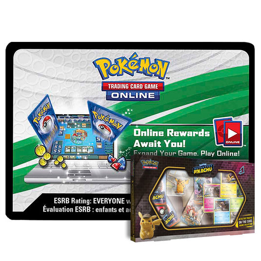 Pokemon - Detective Pikachu On the Case Figure Collection - Online Code Card