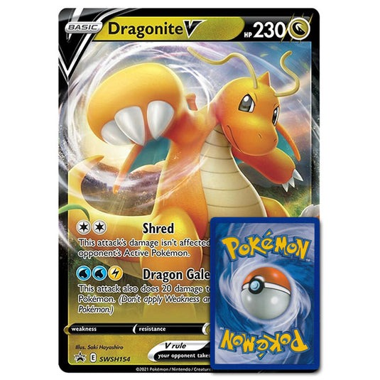 Pokemon - Dragonite V - Oversized Promo Card (SWSH154)