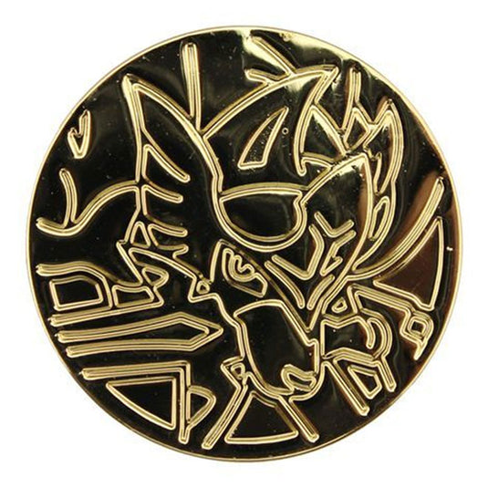 Pokemon - Sword & Shield - Elite Trainer Box Plus - Zacian Gold Metal Coin