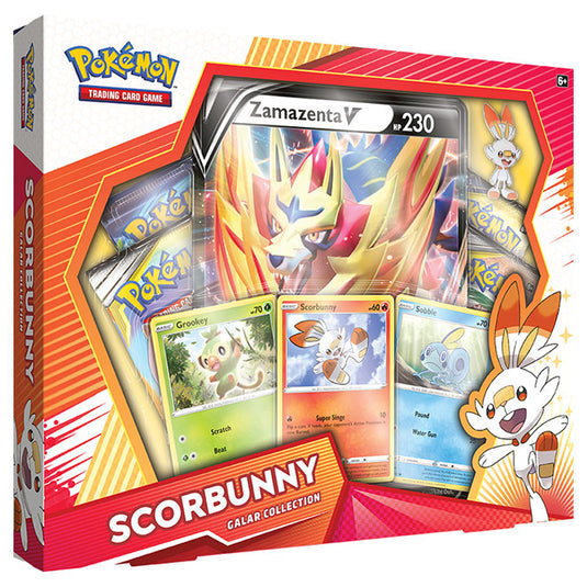 Pokemon - Galar Collection Box - Scorbunny & Zamazenta