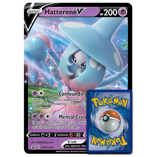 Pokemon - Hatterene V - Oversized Promo Card (SWSH055)