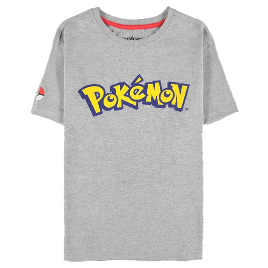 Pokemon - Logo Grey - Women's Short Sleeved T-Shirt - Small