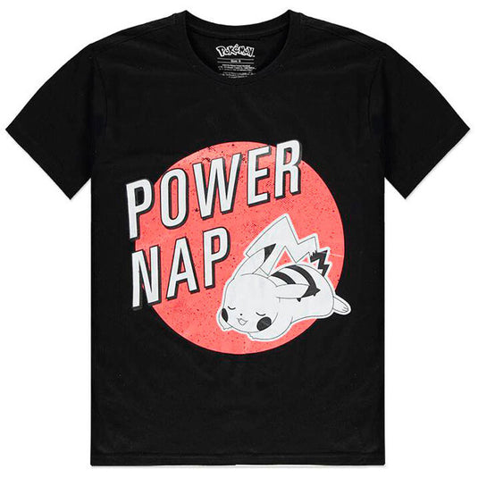 Pokemon - Pikachu - Power Nap - T-shirt