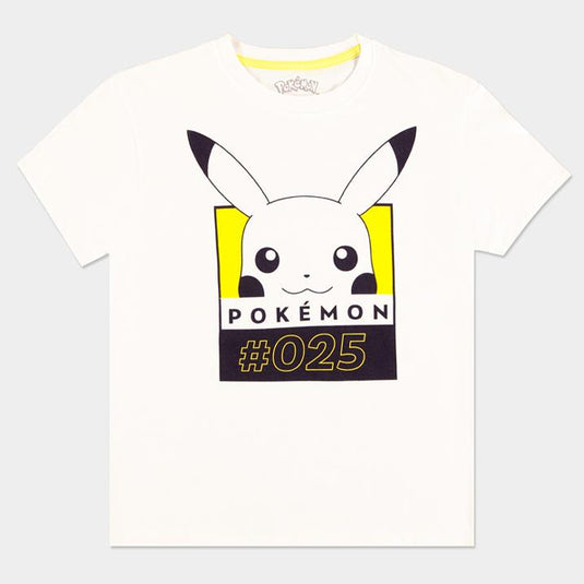 Pokemon - Pikachu #025 - Women's Short Sleeved T-shirt - Medium