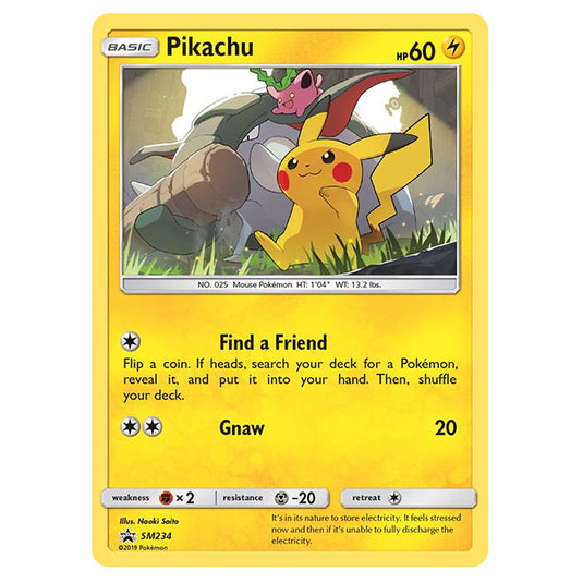 Pokemon - Sun & Moon - SM Black Star Promos - Pikachu - SM234