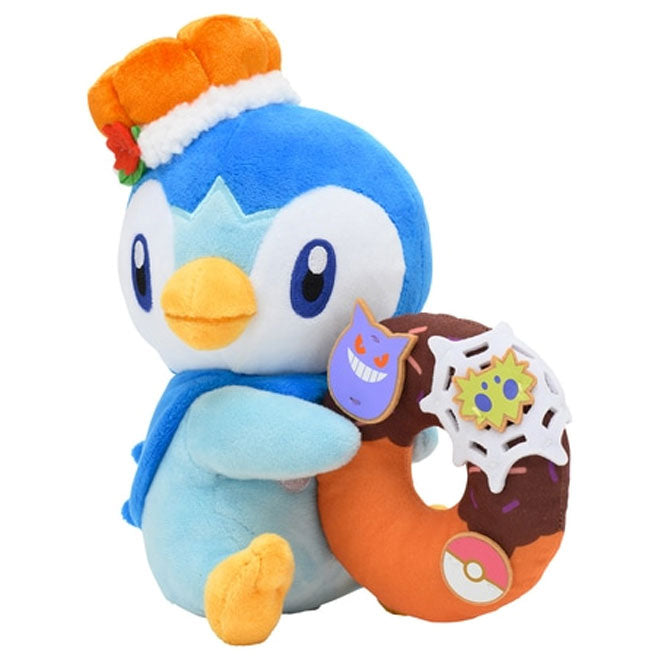 Pokemon Plush Figure Pumpkin Banquet Piplup 8 Inch