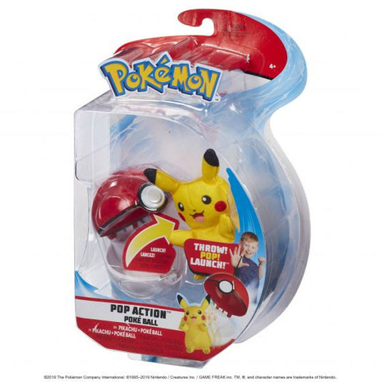 Pokemon - Pop Action Poke Ball - Pikachu
