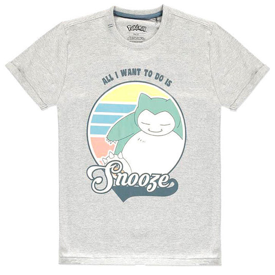 Pokemon - Snorlax - Snooze T-shirt