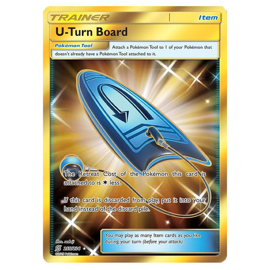 Pokemon - Sun & Moon - Unified Minds - U-Turn Board (Secret Rare) - 255/236