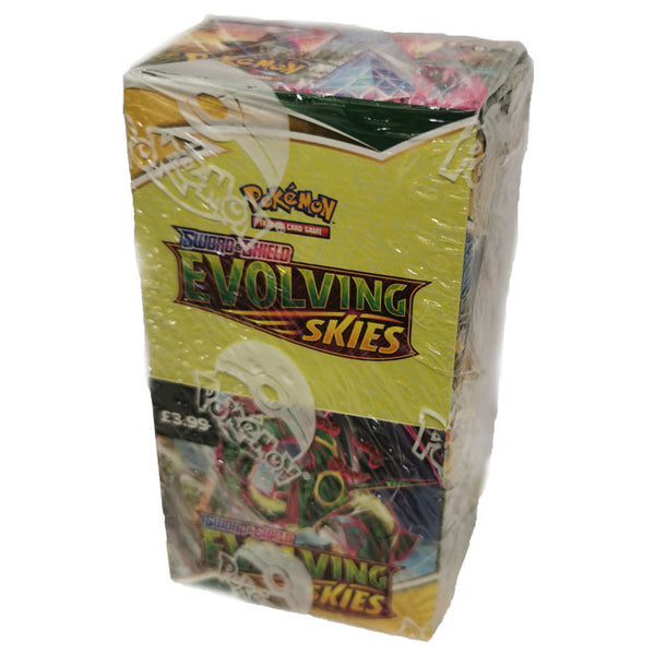 Pokemon - Sword & Shield - Evolving Skies - Half Booster Box (18 Boost Pokemon - Sword & Shield - Evolving Skies - Half Booster Box (18 Boost