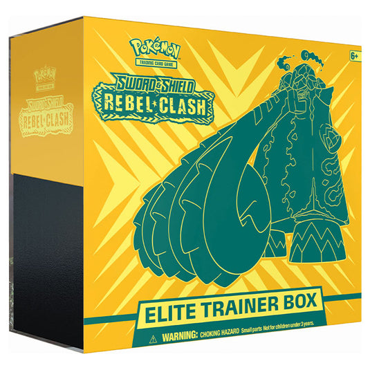 Pokemon - Sword & Shield - Rebel Clash - Booster Box & Elite Trainer Box