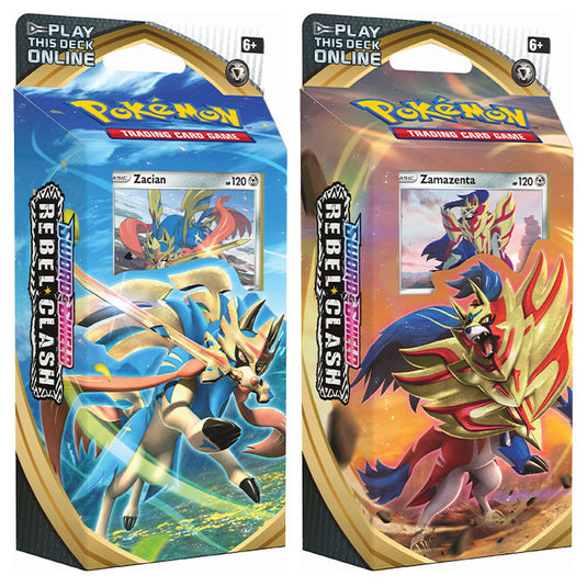 Pokemon - Sword & Shield - Rebel Clash - Theme Deck - Zacian & Zamazenta