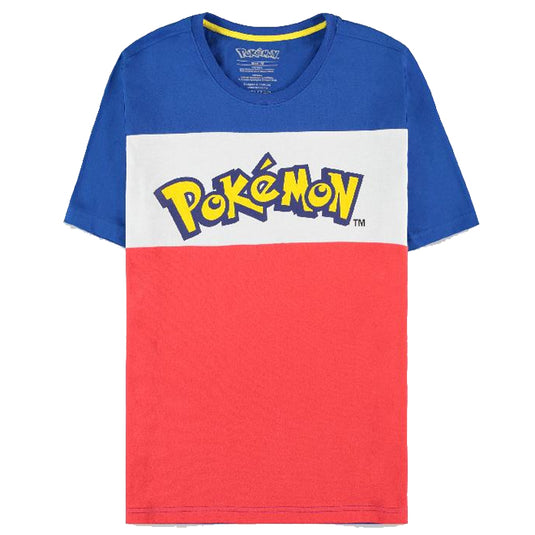 Pokemon - The Logo Colour-Block - Men's  Short Sleeved T-Shirt - XL