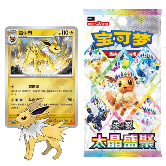 Pokemon - Simplified Chinese - Terastal Grand Gathering - Coin Set (Jolteon)