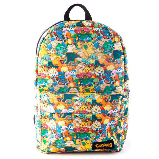 Pokemon - Characters All Over Printed Backpack