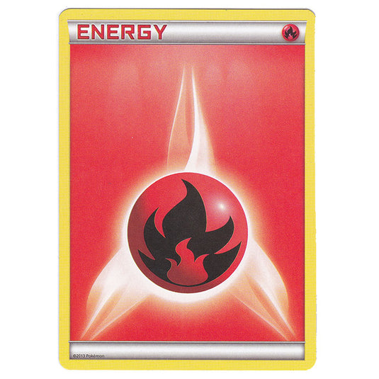 Pokemon Basic Energy Card - Fire