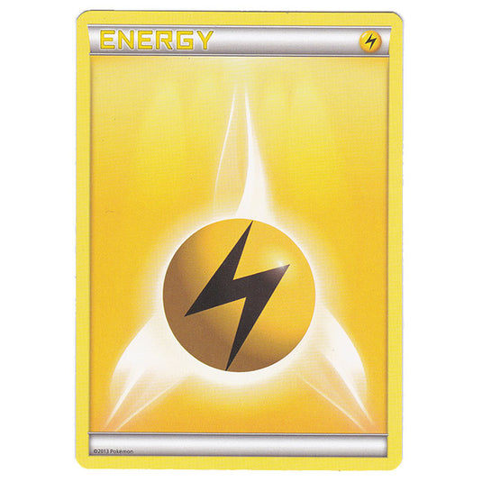 Pokemon Basic Energy Card - Lightning