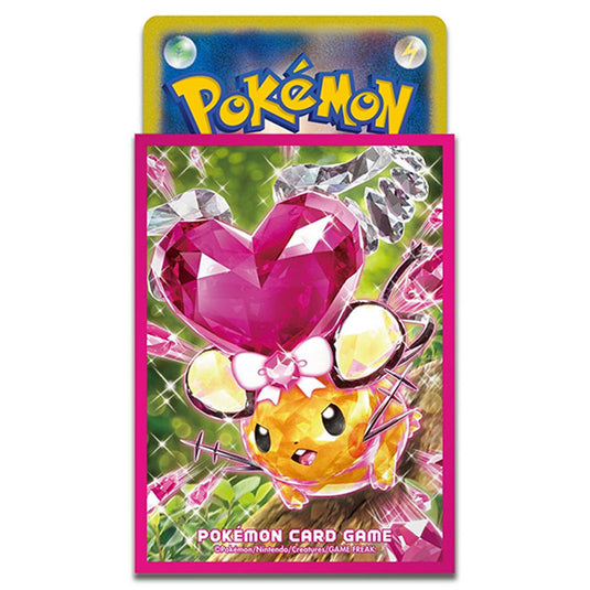 Pokemon - Premium Gloss Terastal Dedenne - Card Sleeves (64 Sleeves)