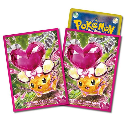 Pokemon - Premium Gloss Terastal Dedenne - Card Sleeves (64 Sleeves)