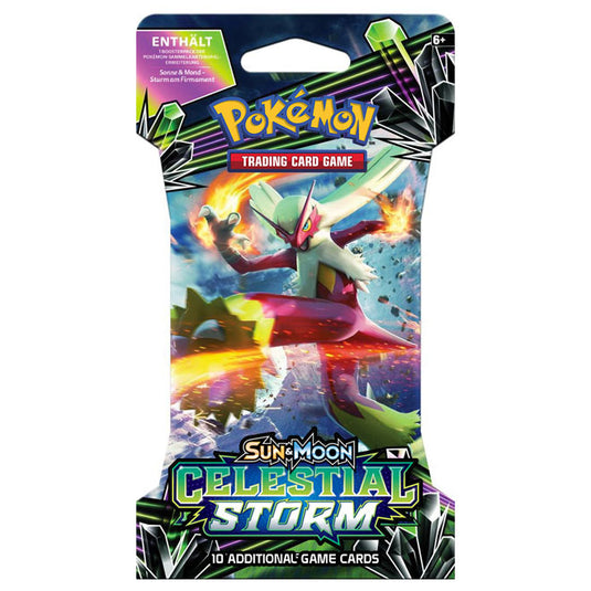 Pokemon - Sun & Moon - Celestial Storm - Blister Booster Pokemon - Sun & Moon - Celestial Storm - Blister Booster