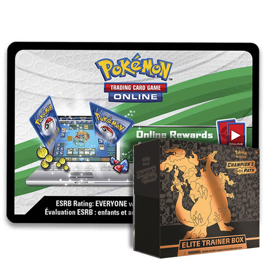 Pokemon - Champions Path Elite Trainer Box - Online Code Card Pokemon - Champions Path Elite Trainer Box - Online Code Card