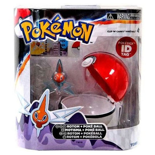 Pokemon - Clip 'n' Carry Rotom & Poke Ball