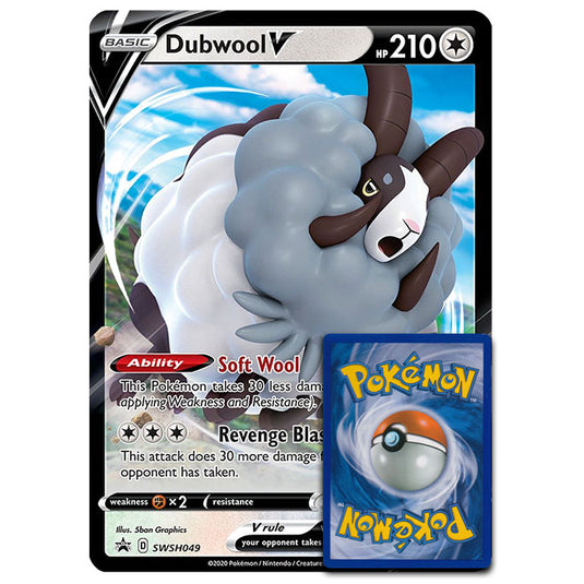 Pokemon - Dubwool V - Oversized Promo Card (SWSH049)